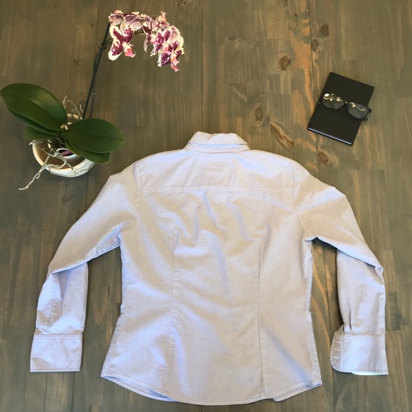 Tommy Hilfiger long sleeve button up blouse - Picture 6 of 7